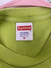 Supreme FW17 Dollar Tee Size Medium Lime Green Graphic Logo Authentic T Shirt