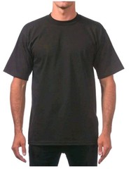 3 PACK PRO CLUB MENS HEAVYWEIGHT TEE SHIRT PLAIN SHORTH SLEEVE PROCLUB M – L