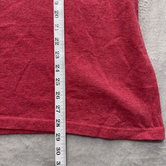 Vintage Mv Sport Mens T-Shirt L Heather Red Texas Tech University Collegiate