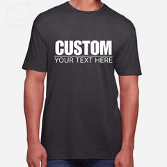 Custom Your text here, Personalized T-shirt, Custom photo shirt