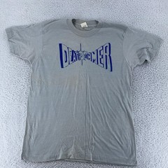 Vintage 80s Death of Summer Shirt Mens M/L Music Festival Rock Screen Stars 90s