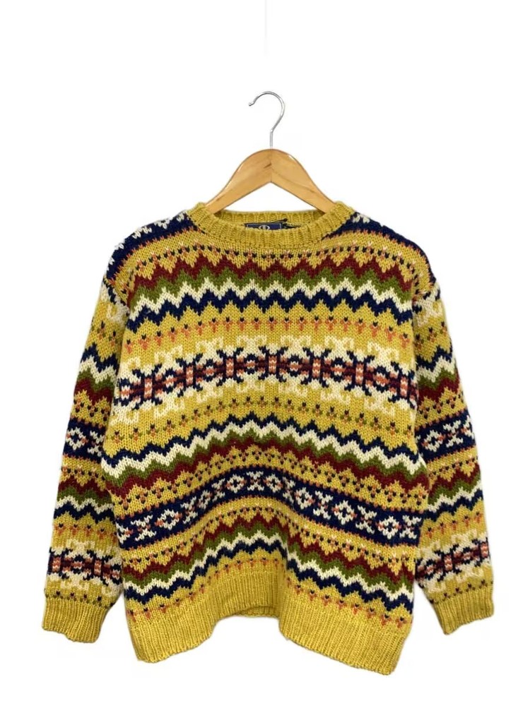 Other brands: DEVRED knit sweater (thick), size 2, wool, multi-color, all-over p