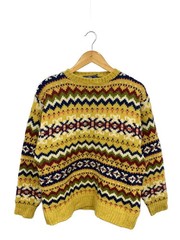 Other brands: DEVRED knit sweater (thick), size 2, wool, multi-color, all-over p