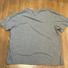 Chaps T Shirt Men’s XL Gray Short Sleeves Fisherman Fishing Crewneck Cotton