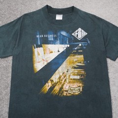 Vintage The Firm Mean Business Tour Music Mens XL Black Short Sleeve T-Shirt