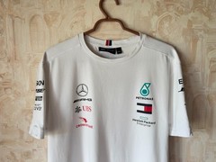 Mersedes-Benz AMG T-Shirt Size XXL White Motosport Petronas F1 Team