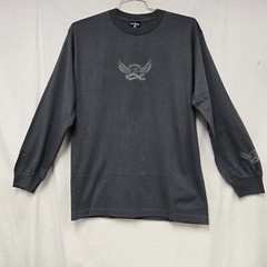 Jack Daniel’s Freedom Old #7 Tee Casual Long Sleeve T-Shirt Adult Gray 3XLarge