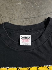 Vintage Espresso Thy Self Mens L Oneita Power-T Shakespeare Book Art Tee