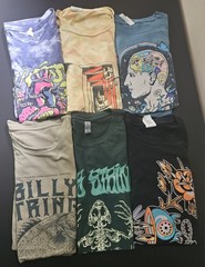 Billy Strings 6 Shirt Lot Short And Long Sleeve Home Bluegrass Medium Large