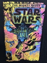 Star Wars “The Mighty Vader” Comic Book Theme T-Shirt Size M