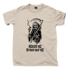 Grim Reaper T Shirt Skull Skeleton Ring Decal Patch Pendant Statue Figure Poster