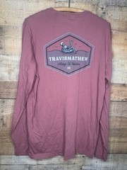 Travis Mathew Long Sleeve Shirt Skeleton Always On Vacation Golf Large L