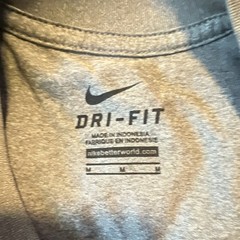 Nike Dri-FIT Men’s M Regular Gray Crew Neck Short Sleeve U.S. Army Graphic Tee