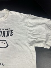 Human Made Graphic T-Shirt #7 Polar Bear Print In White Sz Large