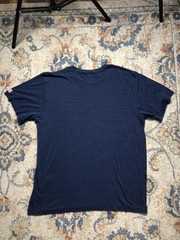 Homage Silicon Heartland Ohio Shirt Mens XL Blue Graphic Tee Soft Crewneck