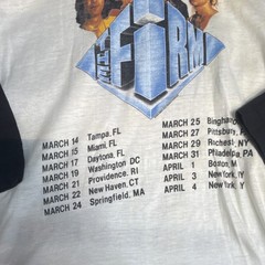 1985 THE FIRM vtg concert tour jersey shirt (XL) 80’s Jimmy Page Led Zeppelin