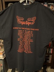 Spread Eagle 2023 Subway to the Stars Tour Shirt XXL (2X) Gildan