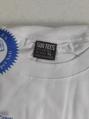 Sun Tees XL. 2 Packs. Brand New. Black & White.