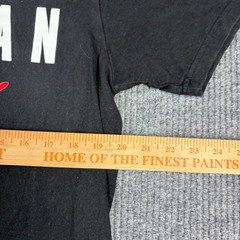 Jordan Shirt Men’s L Graphic Black Red Jumpman Logo Short Sleeve Cotton