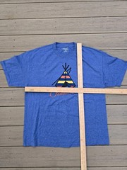 Men’s Pendleton Blue T Shirt Size Large Grand Canyon 100% Cotton National Parks