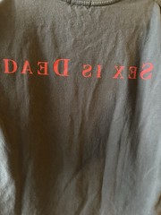 Y2K Marilyn Manson Sex Is Dead Bootleg T Shirt Men’s Medium Heavyweight Fade