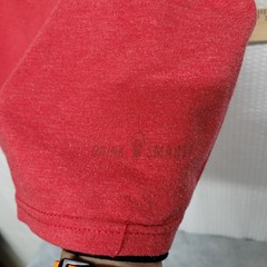 Jim Beam Bourbon Whiskey T-Shirt Red Heather District Perfect Tri Mens Small 750