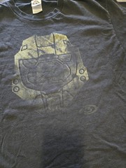 Halo 3 Bungie Xbox 360 Master Chief Video Game Promo Shirt Size: Medium Read