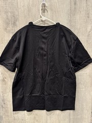 Port Fashions Unisex Mens XL Black Cotton T-Shirt for Medical Ports & Chemo NWT