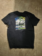 Billabong Pipeline Poster Short Sleeve T-Shirt Size L