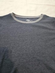 Crane Shirt Mens XL BLUE Thermal Base Layer Waffle Knit Casual Tee Top