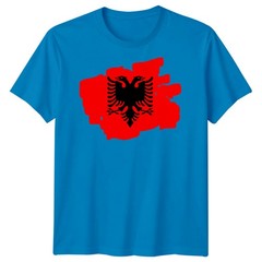Albania Double Headed Eagle Culture Mens T Shirt National Symbol