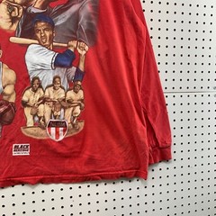 Vintage Black Heritage Legendary Hero’s Shirt Mens 3XL Red Ali Malcom X King