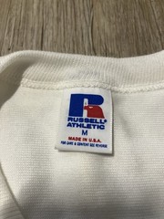 Vintage Russell Athletic Shirt Westlake Double Sided Sz. M Made In USA