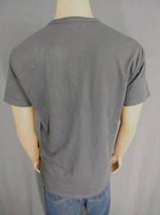 VANS T – Shirt Dark Grey SS Cotton Men’s Medium Neon Green Red Yellow Graphic