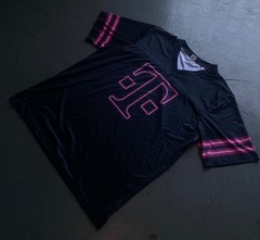 T-Mobile Men’s Black Friday Night 5G Lights Graphic Logo Jersey.