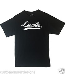 Lebanon Shirt Country Pride Shirt All sizes and Different Print Colors Inside