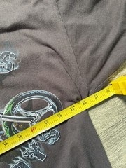 American Biker 3D Emblem T-Shirt Vintage 90s Tee size large