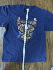 Harley-Davidson 2016 Shanghai China Black T-Shirt Eagle Front M/L