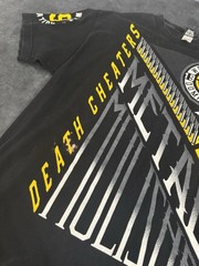 1999 Metal Mulisha Death Cheaters Graphic Logo Black T-shirt Mens Large