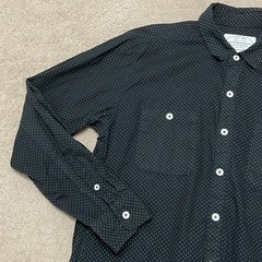 Neighborhood Japan Classic Dot Shirt Men’s Large Workwear Utility Streetwear