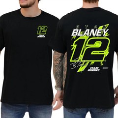 Ryan Blaney 12 Racing Shirt Vintage Motorsport Graphic Tee