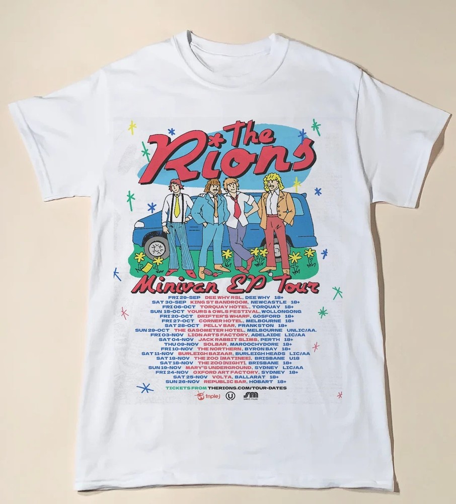 The Rions Band EP Tour Poster Gift For Fan Full Size T-shirt H207