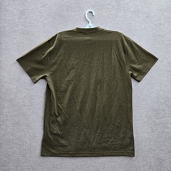 Dickies Men Shirt M Green Knit Pullover Short Sleeve Crew Neck Heavyweight NWT