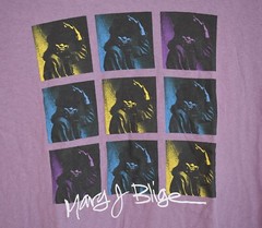 Unisex Old Navy Mary J. Blige Oversized Vintage Gender-Neutral Graphic T-Shirt