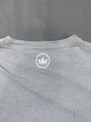 Tuckernuck Mens Gale Gray Tee Peter Millar Medium UPF 50 Short Sleeve Crewneck
