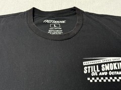 FASTHOUSE – Men’s Short Sleeve L – LARGE – Black – FAST HOUSE F/H – Still Smokin
