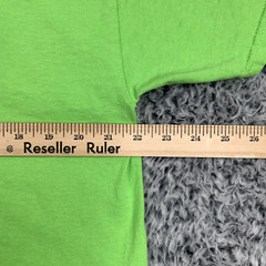Hang Loose Hawaii Shirt Mens XL Green Spell Out Casual Hippie Surfer Skater