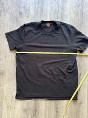 Common People Textured Waffle Shirt Mens XL Black Short Sleeve T Shirt