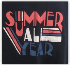 tank top Dark Blue “Summer all Year” Soft Goodfellow Cotton Blend S M L XL XXL