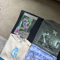 Vintage 90s Y2K Modern 10 Lot T-Shirt Bundle Streetwear Sports Concert Travel